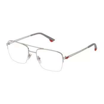 POLICE Okulary przeciwsłoneczne SPLB39E60U28P Męskie Acetat Czarny Kształt prostokątny 60/17/140 mm UV400