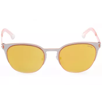 POLICE Unisex SPL341-S34G Okulary przeciwsłoneczne Havana 52/21/145 mm
