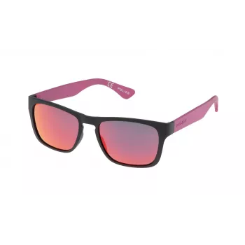 POLICE Unisex Okulary Przeciwsłoneczne S198854U28R Havana Oprawka Akrylanowa Brązowe Soczewki Poliwęglanowe 54mm