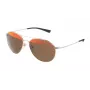 POLICE Unisex Okulary Przeciwsłoneczne S8953V570300 Pilot Acetat Czarny Szary 57mm