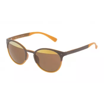 POLICE Okulary przeciwsłoneczne unisex SPL162V506L2H Oprawka Havana Acetate Soczewki brązowe gradient 50mm