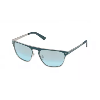 POLICE Damskie Okulary Przeciwsłoneczne Motylkowe S897856S38X - 56/18/135 mm - Oprawka Acetatowa UV400