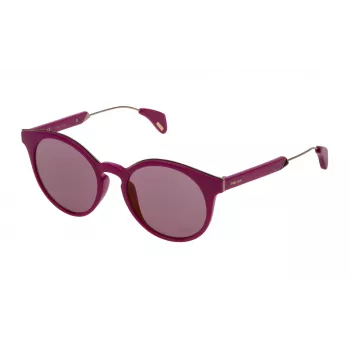 POLICE Damskie okulary przeciwsłoneczne kocie oko SPL620-51Z05G Havana Gold Grey Gradient UV400