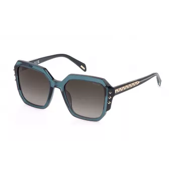 Okulary przeciwsłoneczne damskie POLICE Geometric SPLR23E5403GE 54-19-140 mm