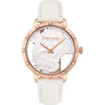 Zegarek damski POLICE PL16041MSR-01 Różowe złoto Stal nierdzewna Kwarcowy 36mm