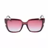 Police Women's SPLA15-5207LN Rectangular Cat-Eye Sunglasses Havana 52/18/140 mm