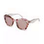 Police Women's SPLL97-520Z02 Rectangular Sunglasses - Shiny Black/Grey