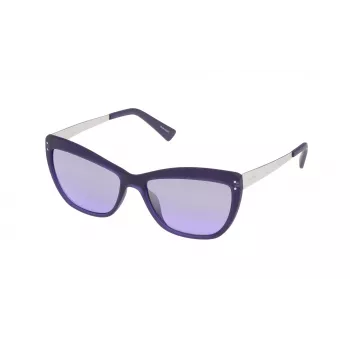 Okulary przeciwsłoneczne POLICE damskie S197156899X - ochrona UV400, soczewka 56mm, oprawka pełna z acetatu