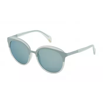 Okulary przeciwsłoneczne POLICE damskie SPL49953SMCX Havana Brown Square Acetate UV400