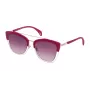 POLICE Women's Sunglasses SPL618548FFX Havana Cat Eye 54mm