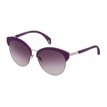 Okulary przeciwsłoneczne POLICE damskie SPL6195608FF Havana oprawka acetatowa brązowe soczewki poliwęglanowe 56mm