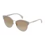 Okulary przeciwsłoneczne POLICE damskie SPL619568FFK Havana Brązowy Żółw Akrylan 56mm