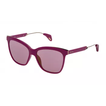 Okulary przeciwsłoneczne damskie Police SPL62156Z05G Havana Butterfly 56mm