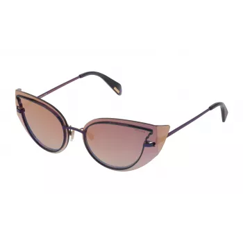 Okulary przeciwsłoneczne Police damskie SPL939H86X Havana Acetate Brązowy Gradient 63mm