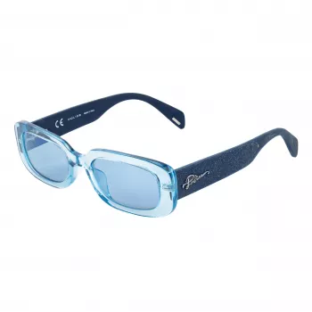 Okulary przeciwsłoneczne damskie Police SPLA17536N1X - czarna oprawka, szare soczewki gradientowe, 53mm