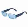 Okulary przeciwsłoneczne damskie Police SPLA17536N1X - czarna oprawka, szare soczewki gradientowe, 53mm