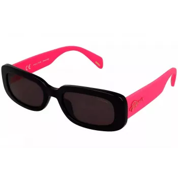 Okulary przeciwsłoneczne damskie Police SPLA1753700Y Havana Brązowe Motylkowe Acetat 53mm