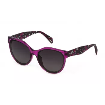 Okulary przeciwsłoneczne POLICE damskie SPLC22E5809AH Havana Acetate Square 58mm
