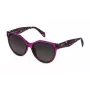 Okulary przeciwsłoneczne POLICE damskie SPLC22E5809AH Havana Acetate Square 58mm