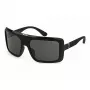 Okulary przeciwsłoneczne POLICE damskie SPLF62M6104AW - prostokątna oprawka acetatowa z soczewkami UV400 w kolorze szarym (62/18/140 mm)