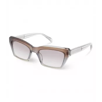 Okulary przeciwsłoneczne POLICE damskie SPLG22-560918 Prostokątna oprawka plastikowa Ochrona UV400 56/19/140 mm