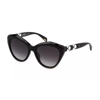 Okulary przeciwsłoneczne POLICE dla kobiet SPLL35-550700 Havana Brązowy Gradient 55mm