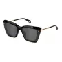 Okulary przeciwsłoneczne POLICE dla kobiet SPLL95-610700 - Oprawka acetatowa, soczewki poliwęglanowe, ochrona UV400, soczewka 61 mm