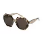 POLICE Women's Sunglasses SPLM10M540AM5 Havana Acetate Brown Gradient 54mm