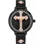 Zegarek damski POLICE PL16031MSB02M 36mm Stal nierdzewna Siatka Czarna Tarcza