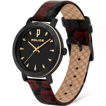 Zegarek damski POLICE PL16033MSBG02 35mm Stal nierdzewna Gunmetal Kwarcowy Analogowy