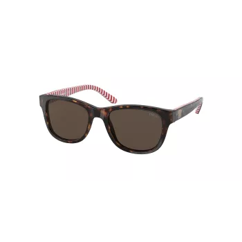 Okulary przeciwsłoneczne unisex Polo Ralph Lauren PP9501-593673 Havana Brown 47mm