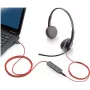 Poly Blackwire C3220 USB-C Headset - 3200 Series - On-Ear - Wired - USB-C - Noise Isolating - Black (209749-104)