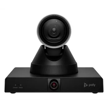 Poly Studio E60 PTZ Conference Camera - 4K UHD, Dual 8MP, PoE+