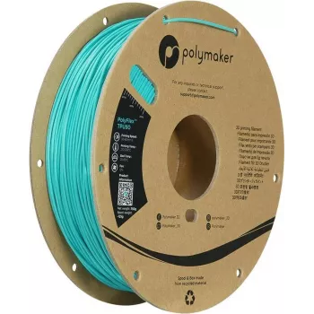 Polymaker PolyFlex TPU90 Elastyczny Filament TPU 1,75 mm 750 g Niebiesko-Zielony PD02005