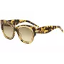 Okulary przeciwsłoneczne POMELLATO dla kobiet PM0008S-001 - czarna oprawka acetatowa, szare soczewki, 52 mm
