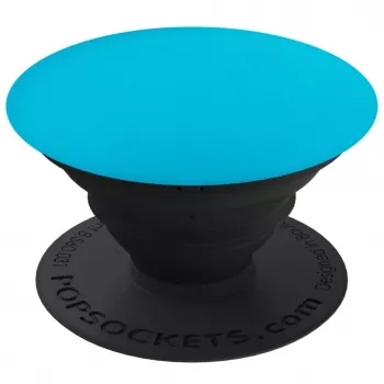 PopSockets PopGrip Aluminum Blue Uchwyt i Podstawka na Telefon
