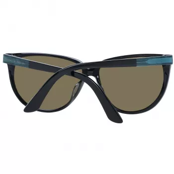 PORSCHE DESIGN Damskie Okulary Przeciwsłoneczne P8588-61A - Czarna Oprawka, Szare Szkła, 61/13/135 mm