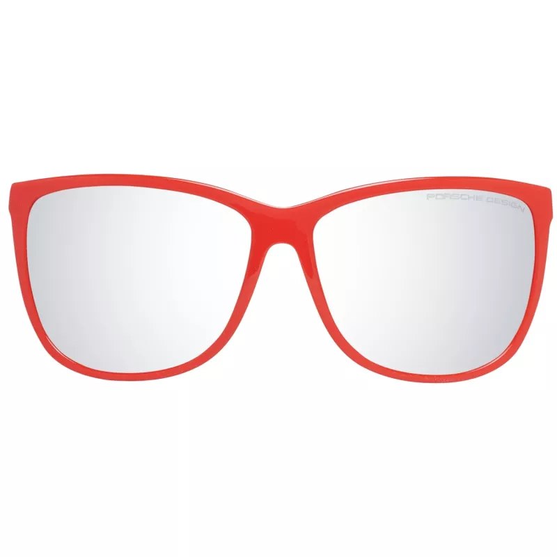 Okulary przeciwsłoneczne PORSCHE DESIGN dla kobiet P8590-61E Pilot ze stali nierdzewnej, kolor gunmetal, soczewki gradientowe szare 61/14/135 mm