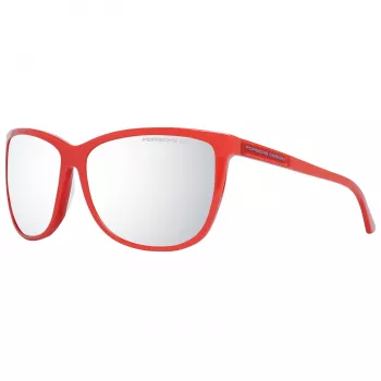 Okulary przeciwsłoneczne PORSCHE DESIGN dla kobiet P8590-61E Pilot ze stali nierdzewnej, kolor gunmetal, soczewki gradientowe szare 61/14/135 mm