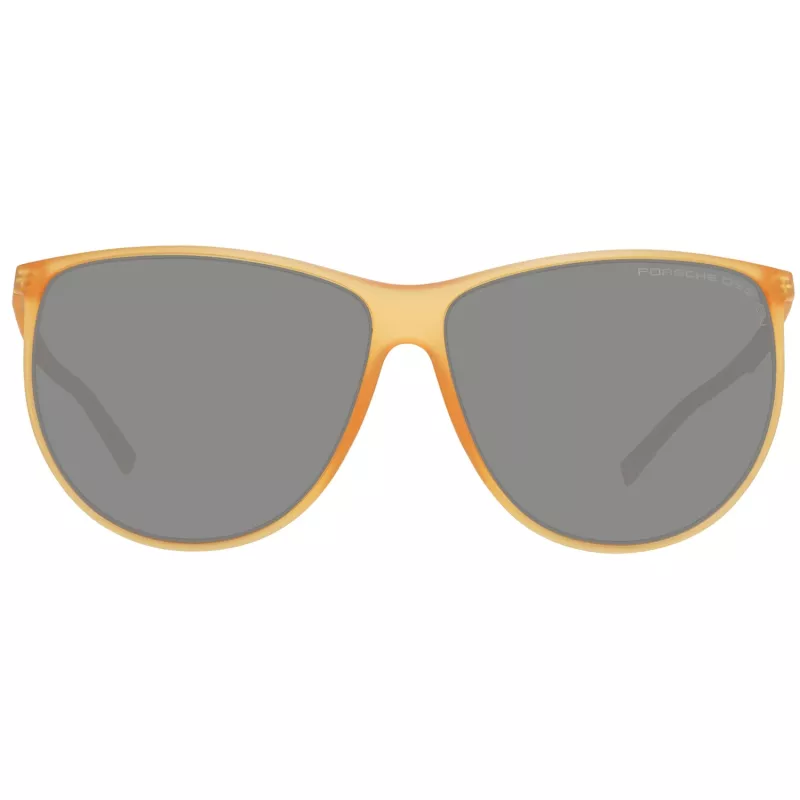 PORSCHE DESIGN Okulary przeciwsłoneczne damskie P8601-61C Oprawka tytanowa Soczewki gradientowe szare 61/12/135 mm