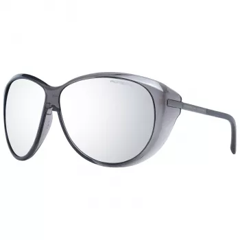 Okulary przeciwsłoneczne PORSCHE DESIGN dla kobiet P8602-64A Czarny/Szary 64mm