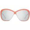 PORSCHE DESIGN Okulary przeciwsłoneczne damskie P8603-66A Tytan Złoty Pilot Aviator Szary Gradient UV400