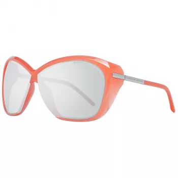 PORSCHE DESIGN Okulary przeciwsłoneczne damskie P8603-66A Tytan Złoty Pilot Aviator Szary Gradient UV400
