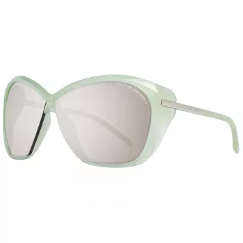 Okulary przeciwsłoneczne Porsche Design Women's P8603-66B Złoty/Brązowy Pilot Aviator 66/7/115 mm