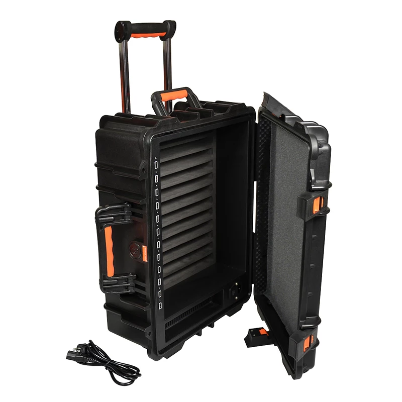 PORT Charging Suitcase 12 Bay – Bezpieczna mobilna stacja ładująca i synchronizująca do tabletów i smartfonów