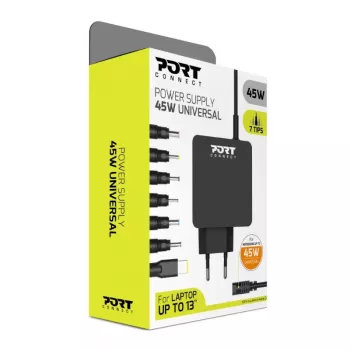 Port Connect 45W uniwersalny zasilacz do notebooka