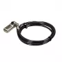 Port Connect Nano Slot Security Combination Cable - 1,8 m pleciona stal, zamek Kensington