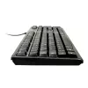 Port Connect Office Budget Wired Keyboard - Czarny