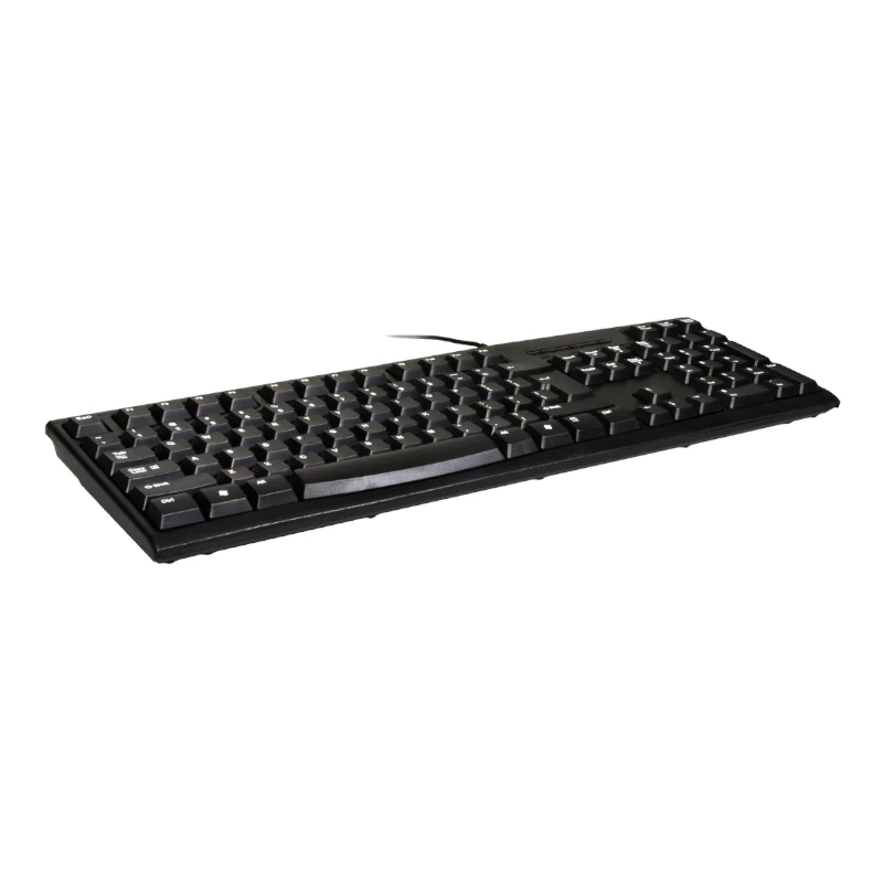 Port Connect Office Budget Wired Keyboard - Czarny