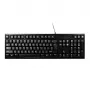 Port Connect Office Budget Wired Keyboard - Czarny